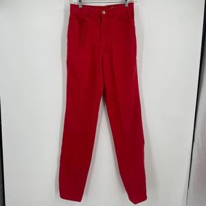 Lawman Women's Vintage Red Bareback Cowgirl Jeans Size 11